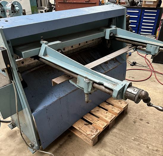 Used Edwards 1250 x 3.25mm DD Truecut Guillotine