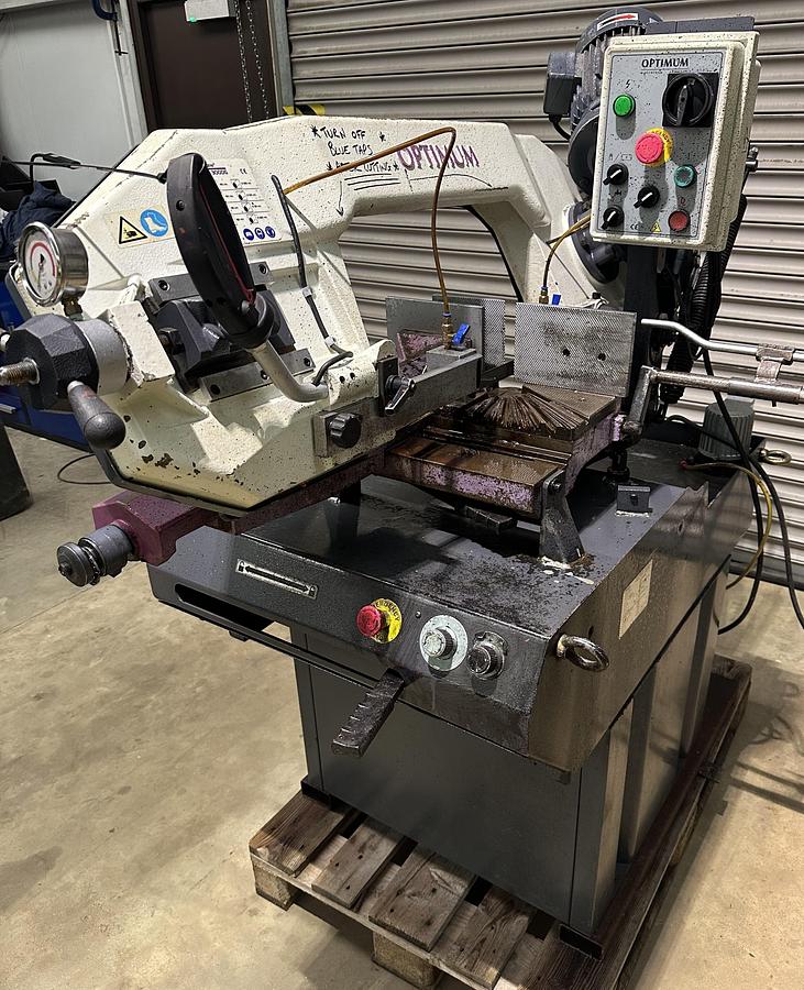 Used 2018 Optimum Opti Saw S300DG Horizontal Bandsaw