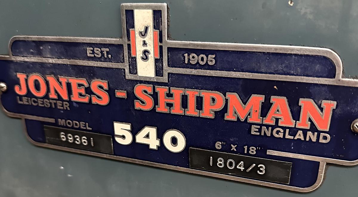 Used Jones & Shipman 540P Surface Grinder