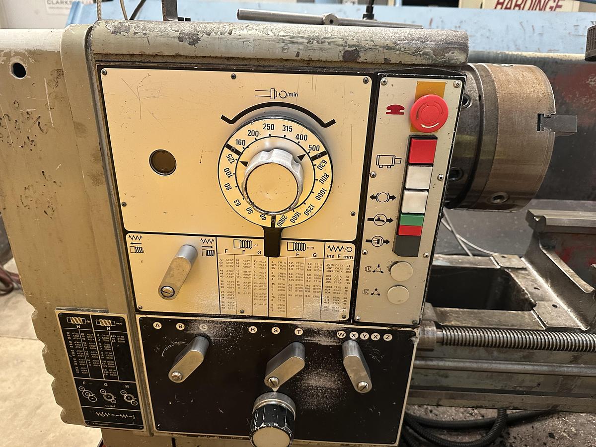 Used Harrison M400 Gap Bed Lathe