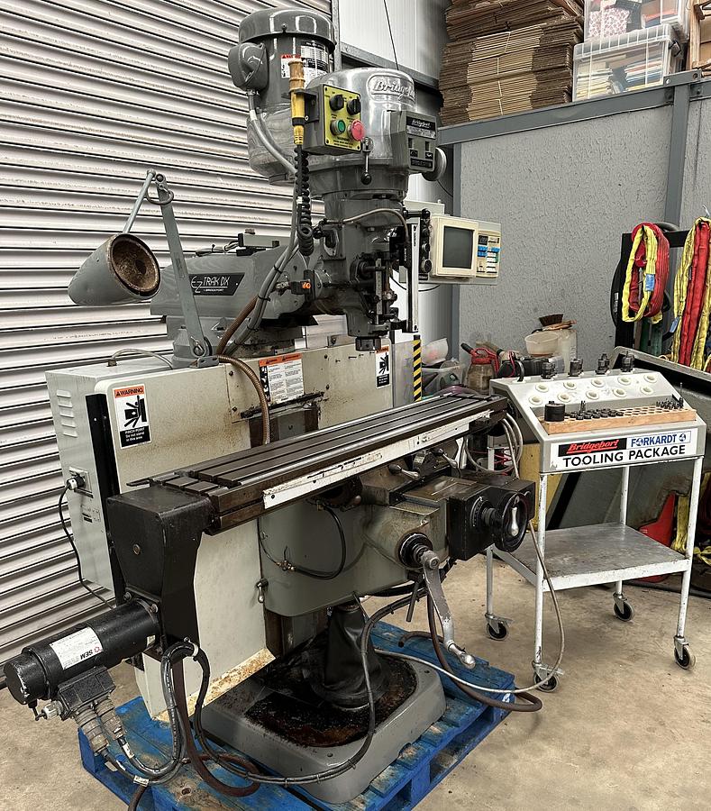 Used BRIDGEPORT SERIES 1 EZ-TRAK CNC TURRET MILL