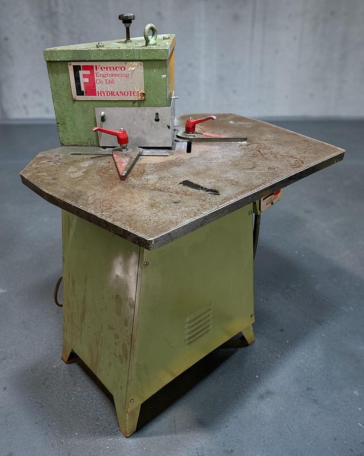 Used Femco HN886 Corner Notcher