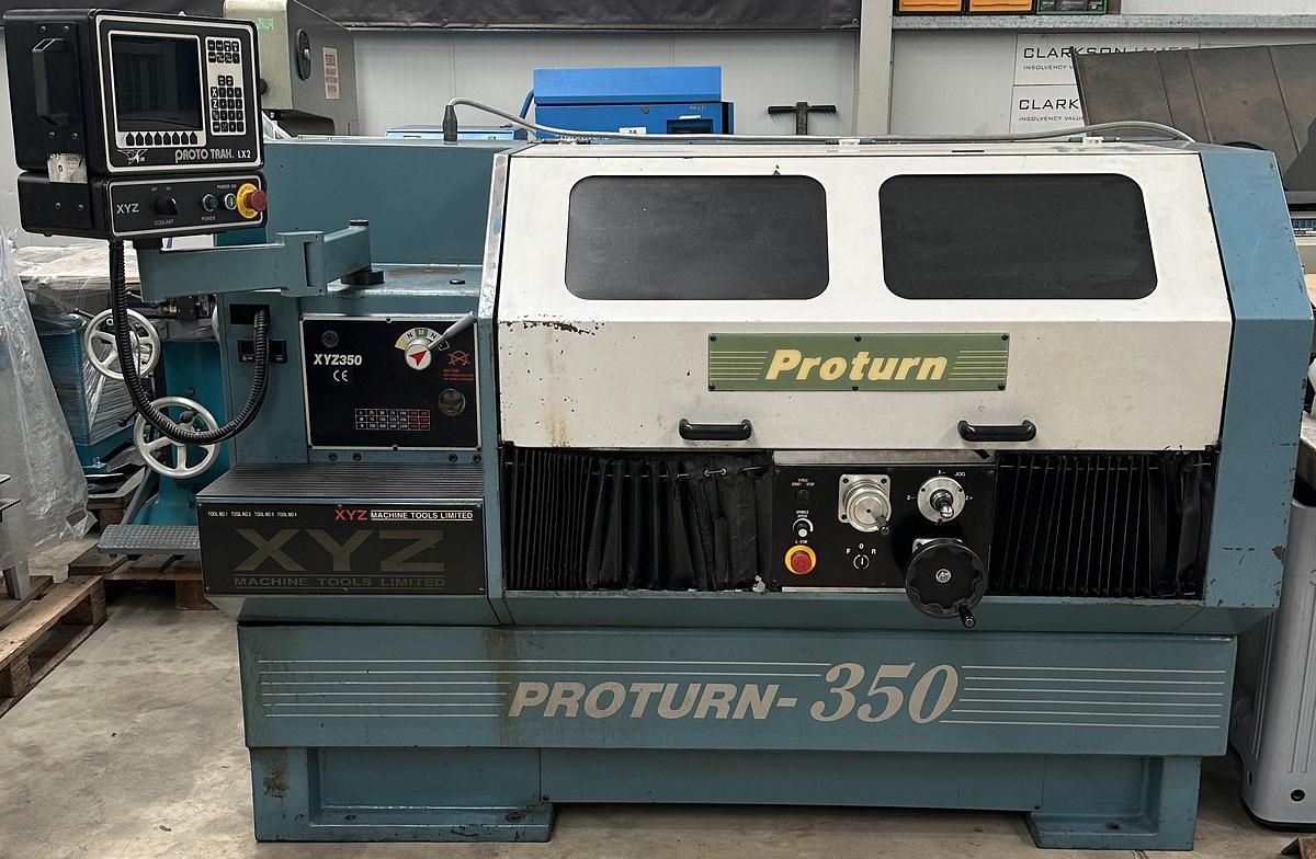 Used XYZ Proturn 350 CNC Lathe