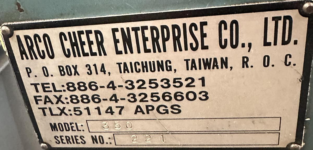 Used XYZ Proturn 350 CNC Lathe