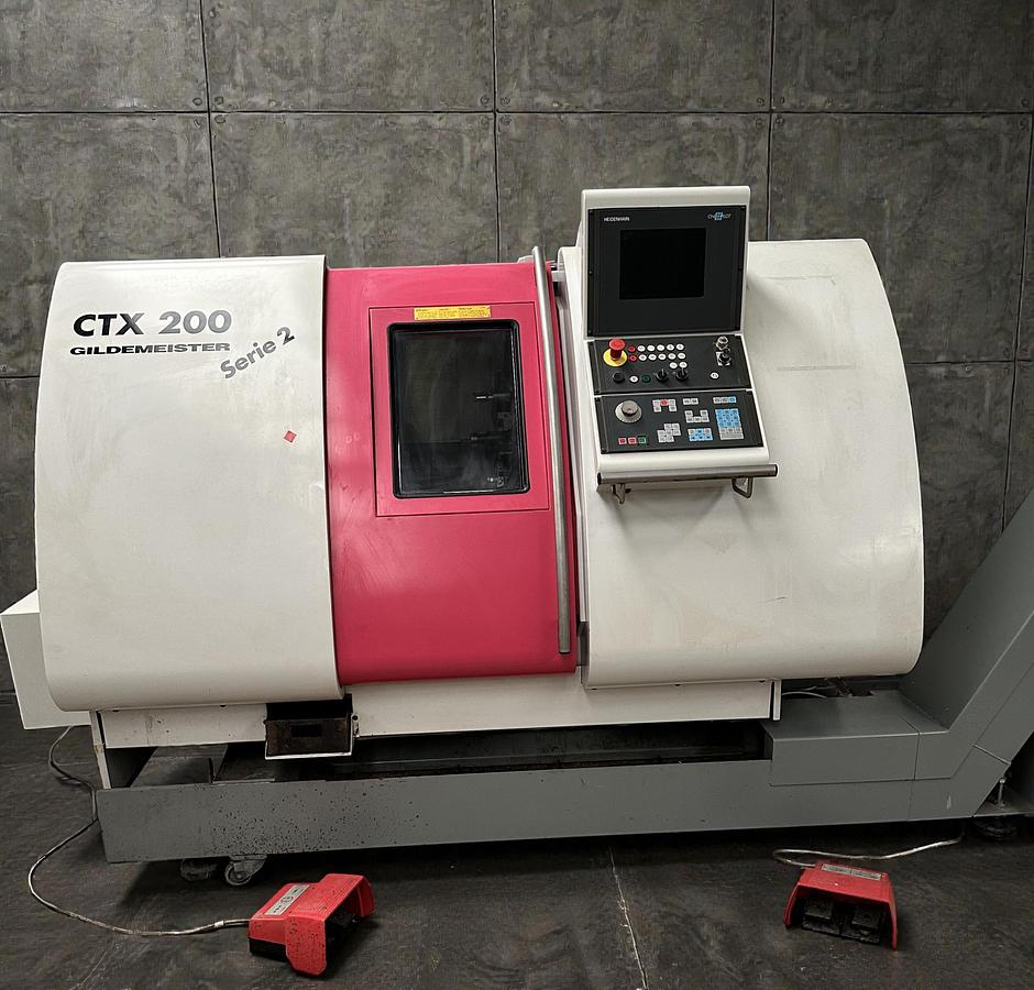 Used 1998 GILDEMEISTER CTX-200 S2 CNC LATHE