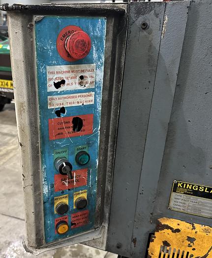 Used 2002 Kingsland KSB1504 1500mm X 4mm Hydraulic Guillotine