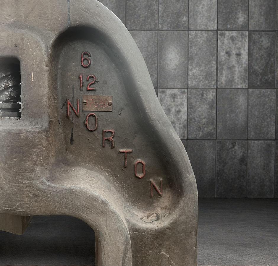 Used Norton No.6 Fly Press & Stand