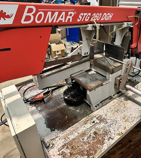 Used Bomar STG-260-DGH Horizontal Bandsaw