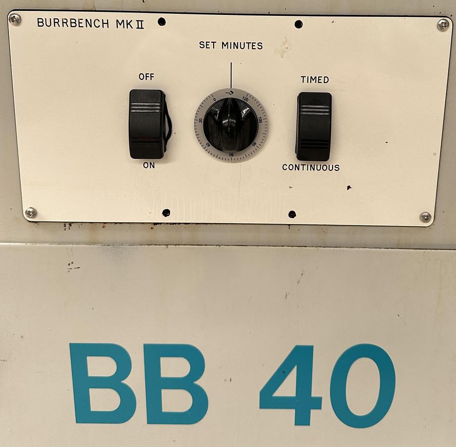 Used Walther Trowal BurrBench MKII Model BB40