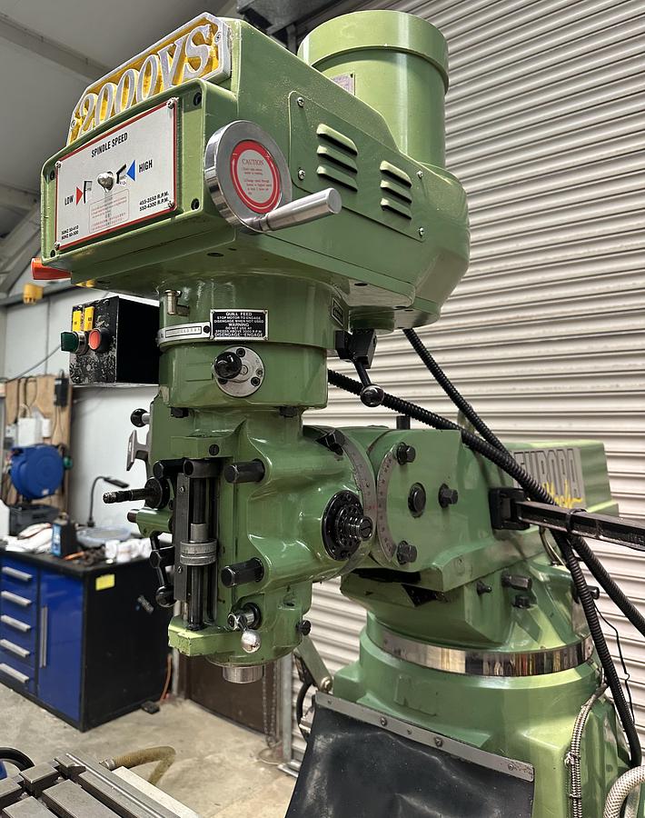 Used Europa Milltech 2000VS Turret Milling Machine