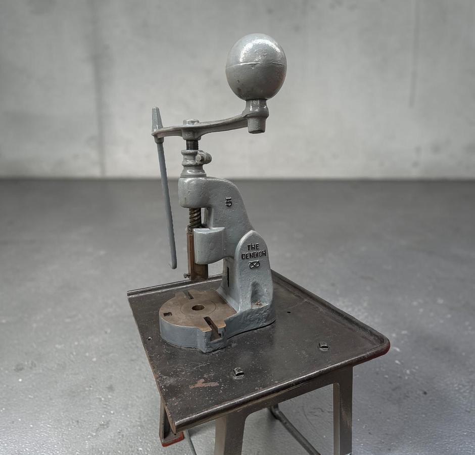 Used Denbigh No.5 Flypress & Bench