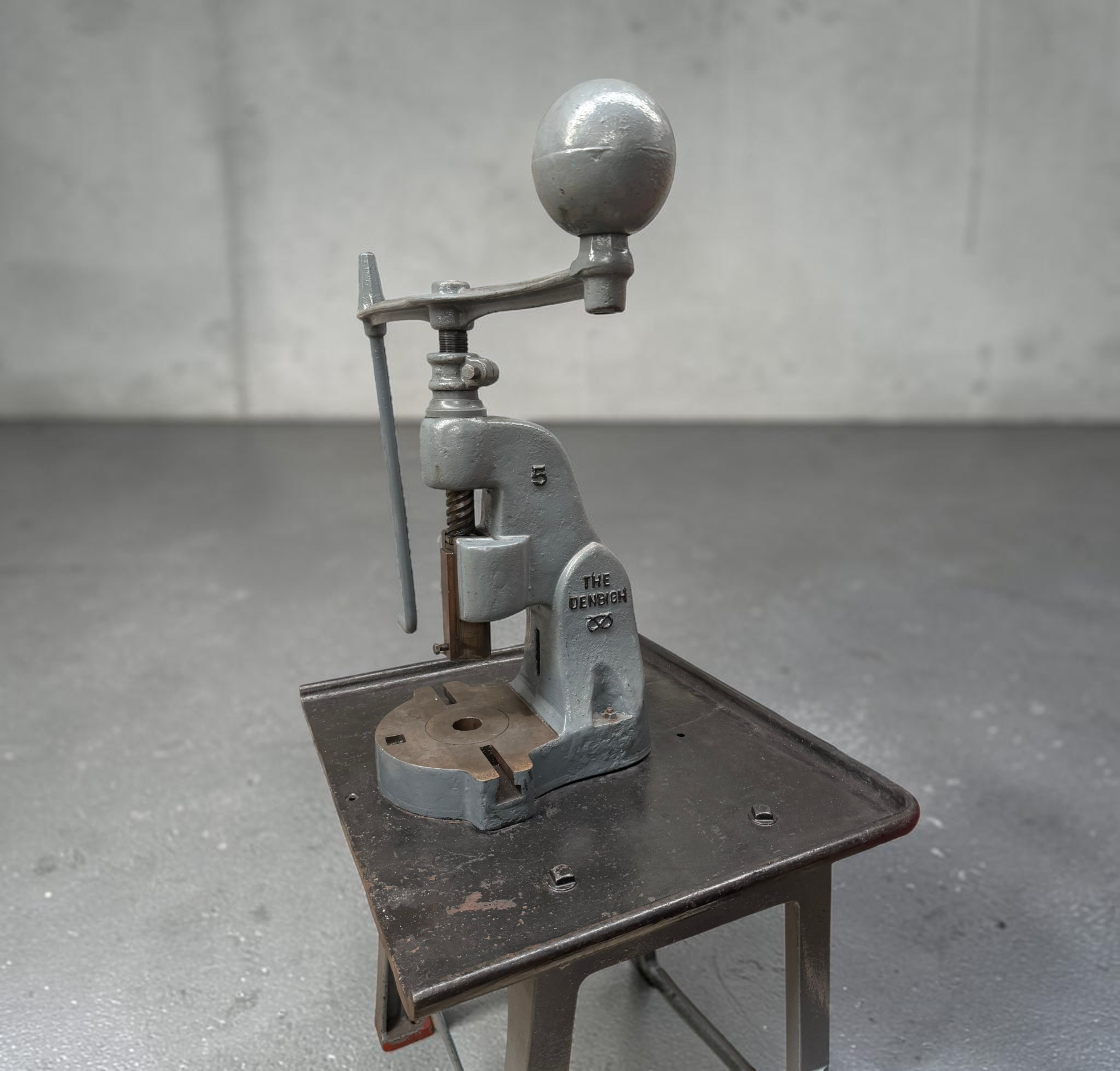 Used Denbigh No.5 Flypress & Bench
