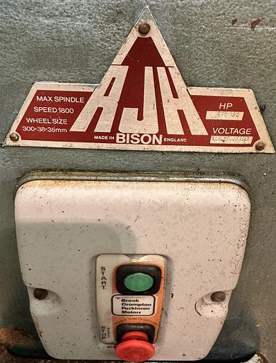 Used RJH 14" Deouble Ended Pedestal Grinder