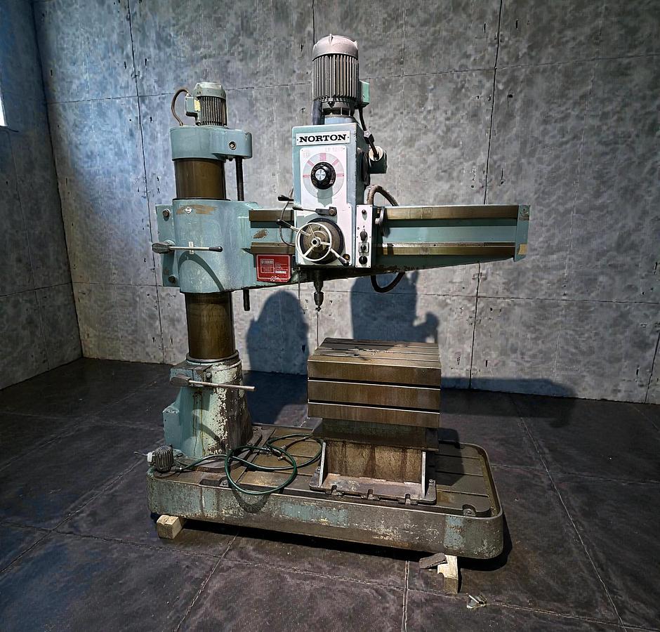 Used Norton LP1250 Radial Arm Drill