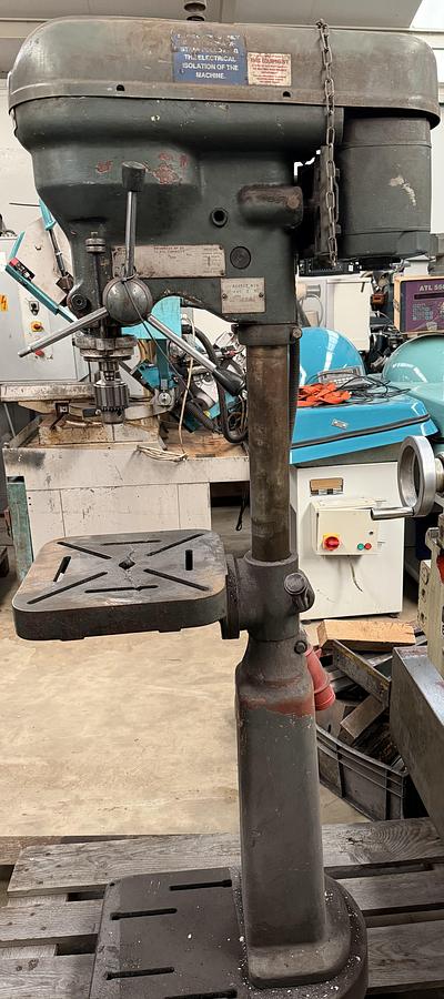 Used Elliott Progress No.2G 7/8" Dia Capacity Pedestal Pillar Drill
