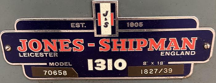 Used Jones & Shipman 1310 Cylindrical Grinder