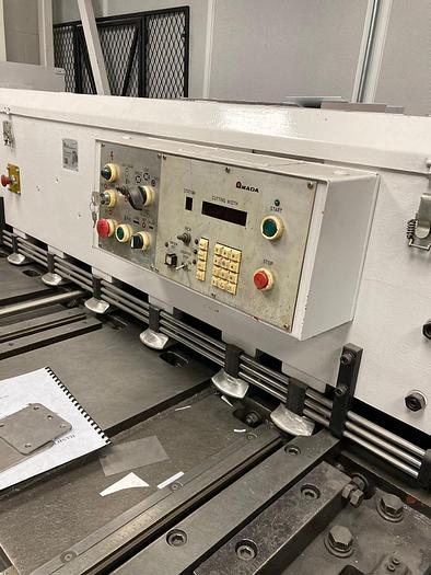 Used Amada M2560 2500mm x 6mm Hydraulic Guillotine