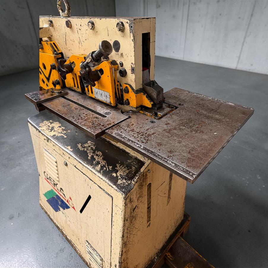 Used Geka Minicrop Universal Steel Worker