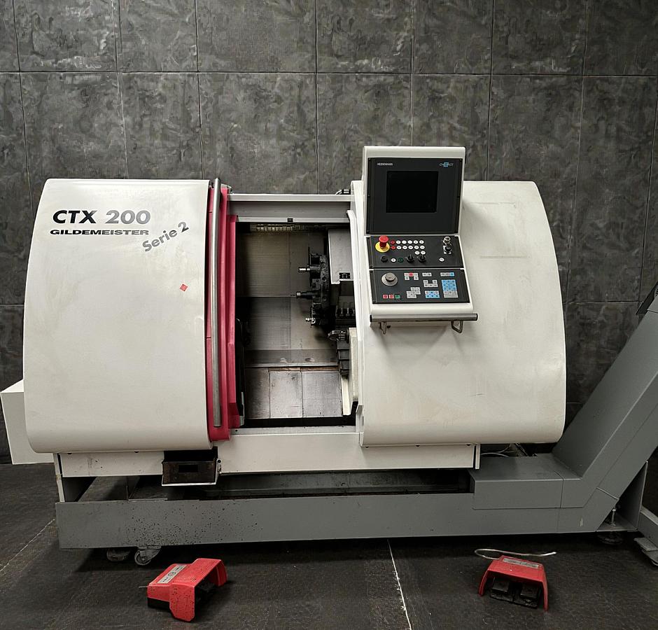 Used 1998 GILDEMEISTER CTX-200 S2 CNC LATHE