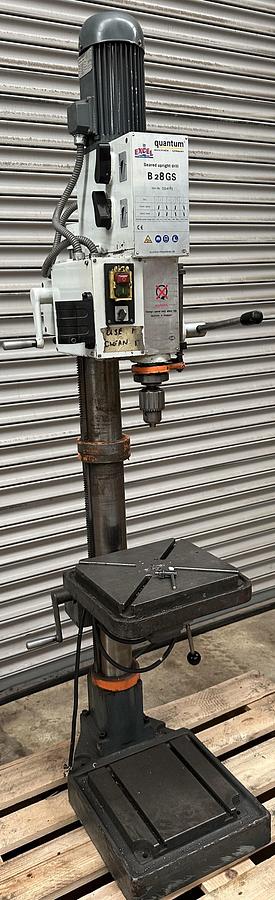 Used Excell Quantum B28GS Geared Pillar Drill