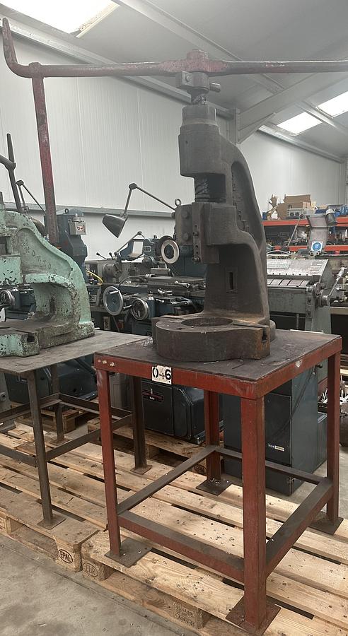 Used Norton No.6 Fly Press & Stand
