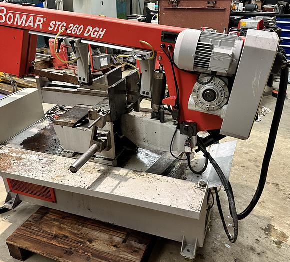 Used Bomar STG-260-DGH Horizontal Bandsaw