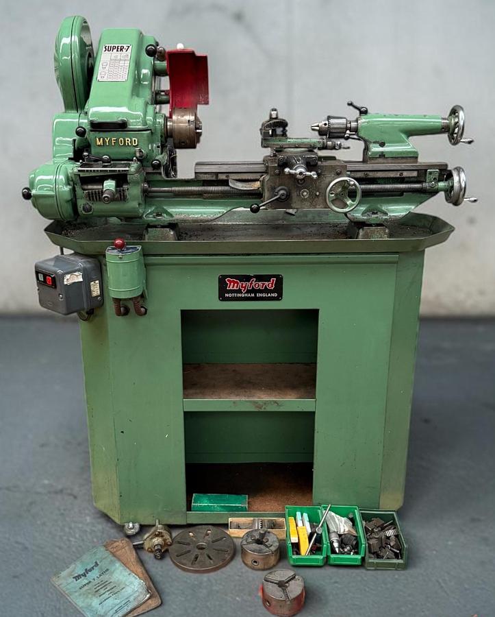 Used Myford Super 7 Lathe