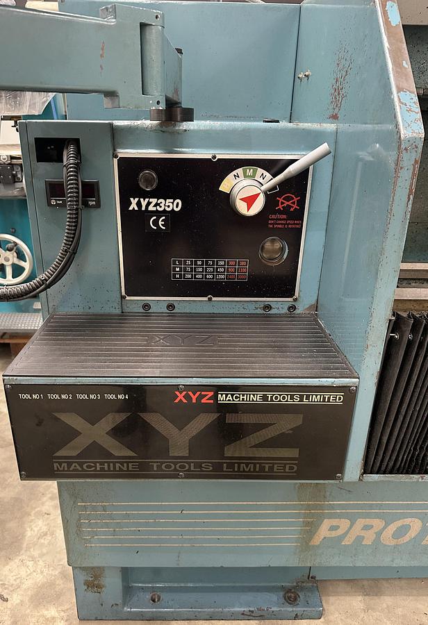 Used XYZ Proturn 350 CNC Lathe