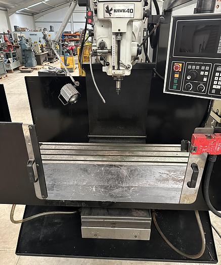 Used Hurco Hawk 40 CNC KNEELESS MILLING MACHINE