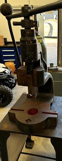 Used Norton No. 3DB Flypress & Stand