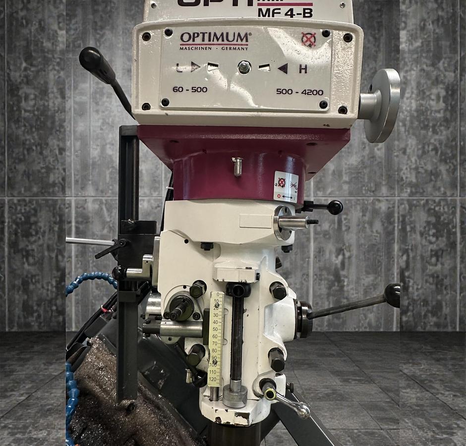 Used 2017 Optimum OPTImill MF4-B Turret Milling