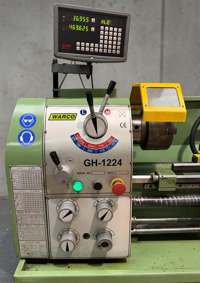 Used 2007 Warco GH-1224