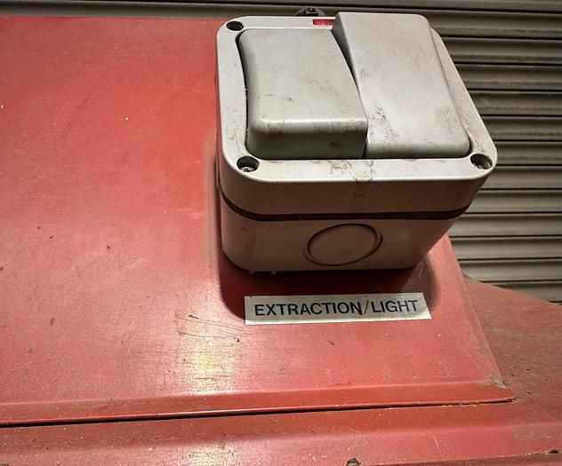 Used Odlings MCR Model 101P Shot Blast Cabinet