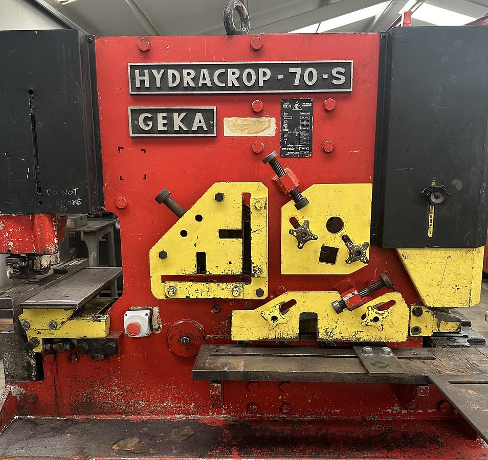 Used Geka Hydracrop-70-S Universal Steelworker