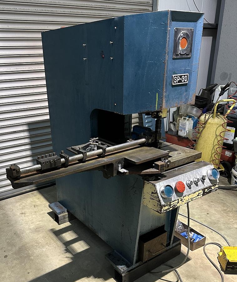 Used 1978 Amada SP-30 C Frame Hydraulic Press