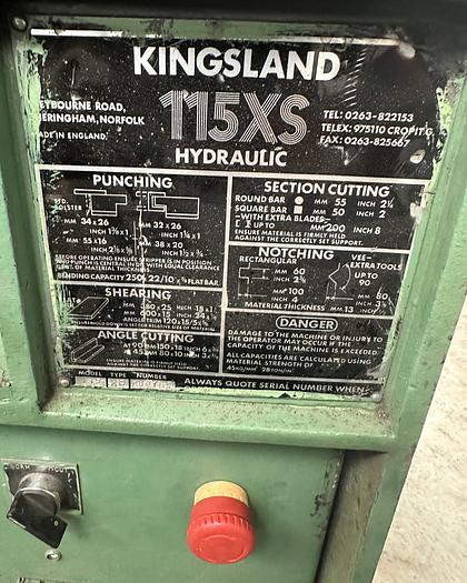 Used Kingsland 115XS Universal Steelworker