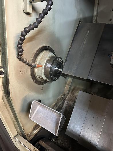 Used Hardinge SG-42 Conquest T42 CNC Slant Bed Lathe w/ Fanuc Controller