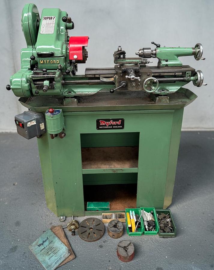 Used Myford Super 7 Lathe