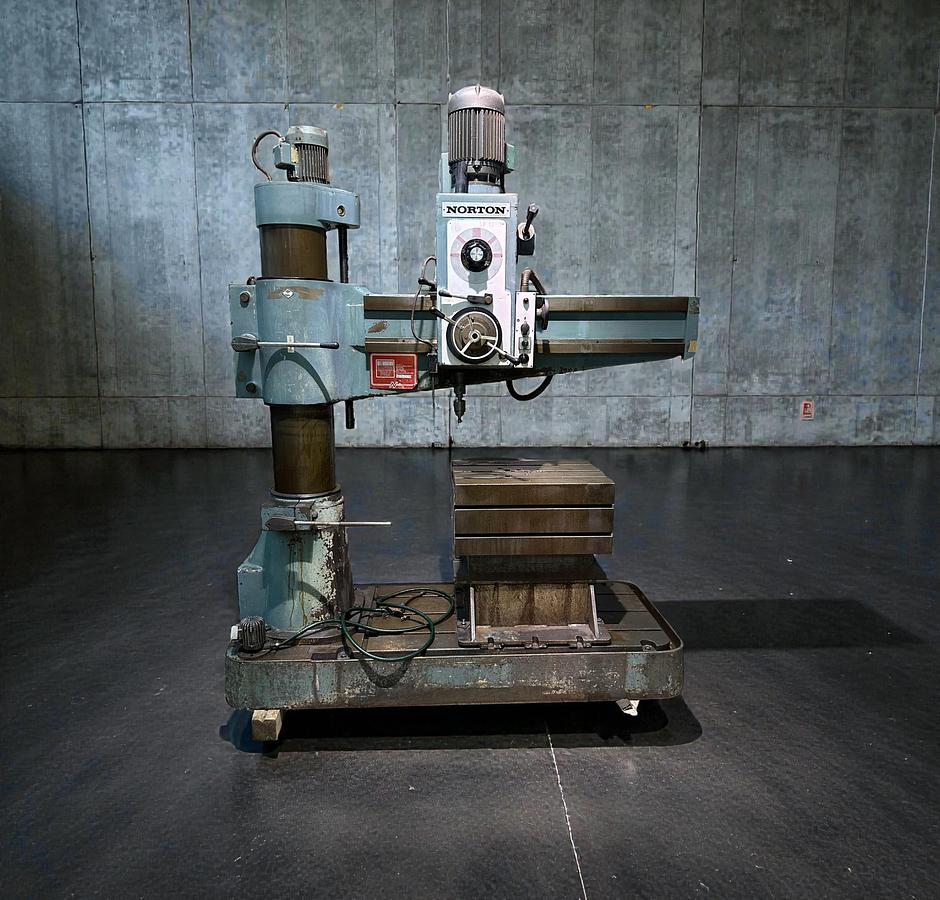 Used Norton LP1250 Radial Arm Drill