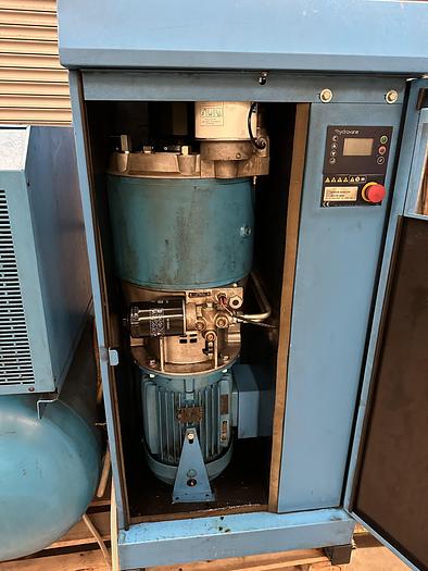 Used CompAir HV11RS Hydrovane Compressor HV11RS with CompAir F36LS Dryer, and Tank