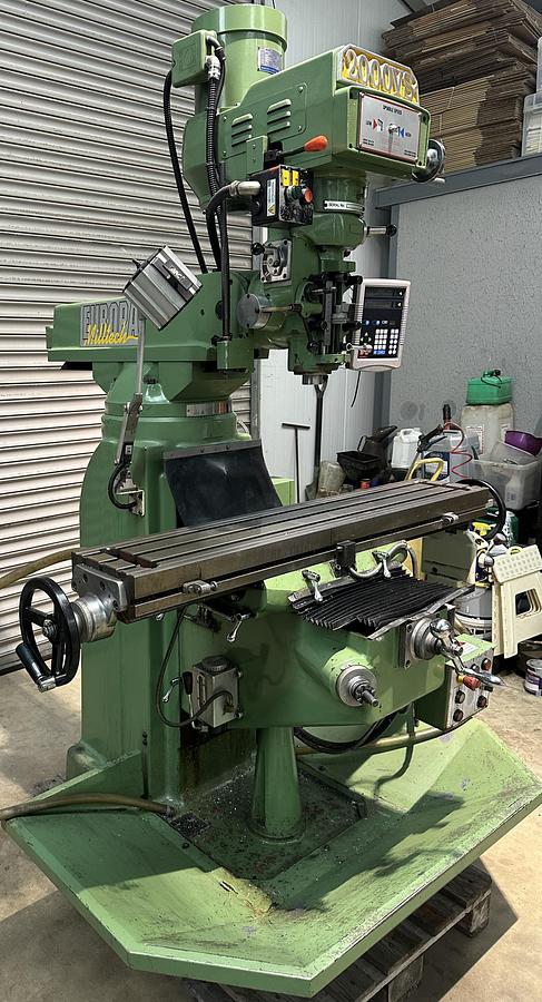 Used Europa Milltech 2000VS Turret Milling Machine