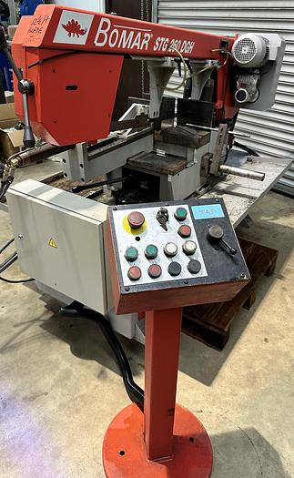 Used Bomar STG-260-DGH Horizontal Bandsaw