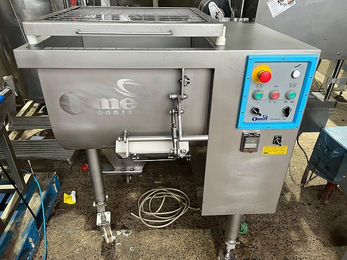 Used 2003 Omet Foodtech srl  K120 paddle mixer
