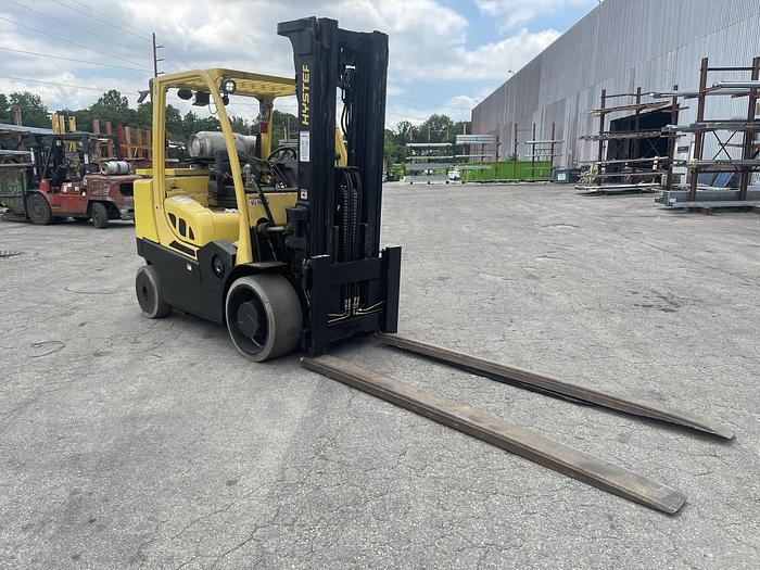 Used 13,500 POUND HYSTER MDL S135FT FORKLIFT ROLL CLAMP COMPATIBLE-SALE PENDING