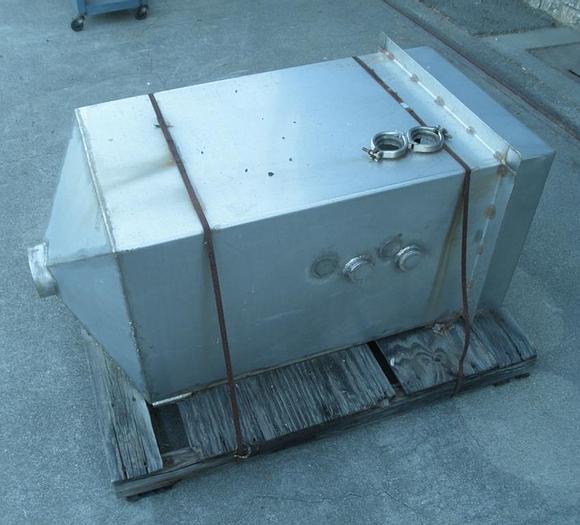 Used Bin, 12 CF, S/st, 24" X 20" X 40", CB, #S741471