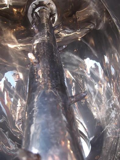 Used Mixer, V-Type, 1 CF, S/st, PK, Intensifier Bar, #S740041