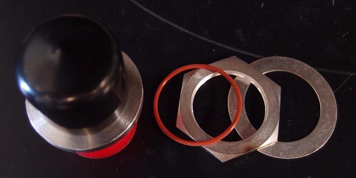 Used Delta Electronics 9226-000-A911-1 RF Equivalent 50 Ohm Silver Plated Brass 1202