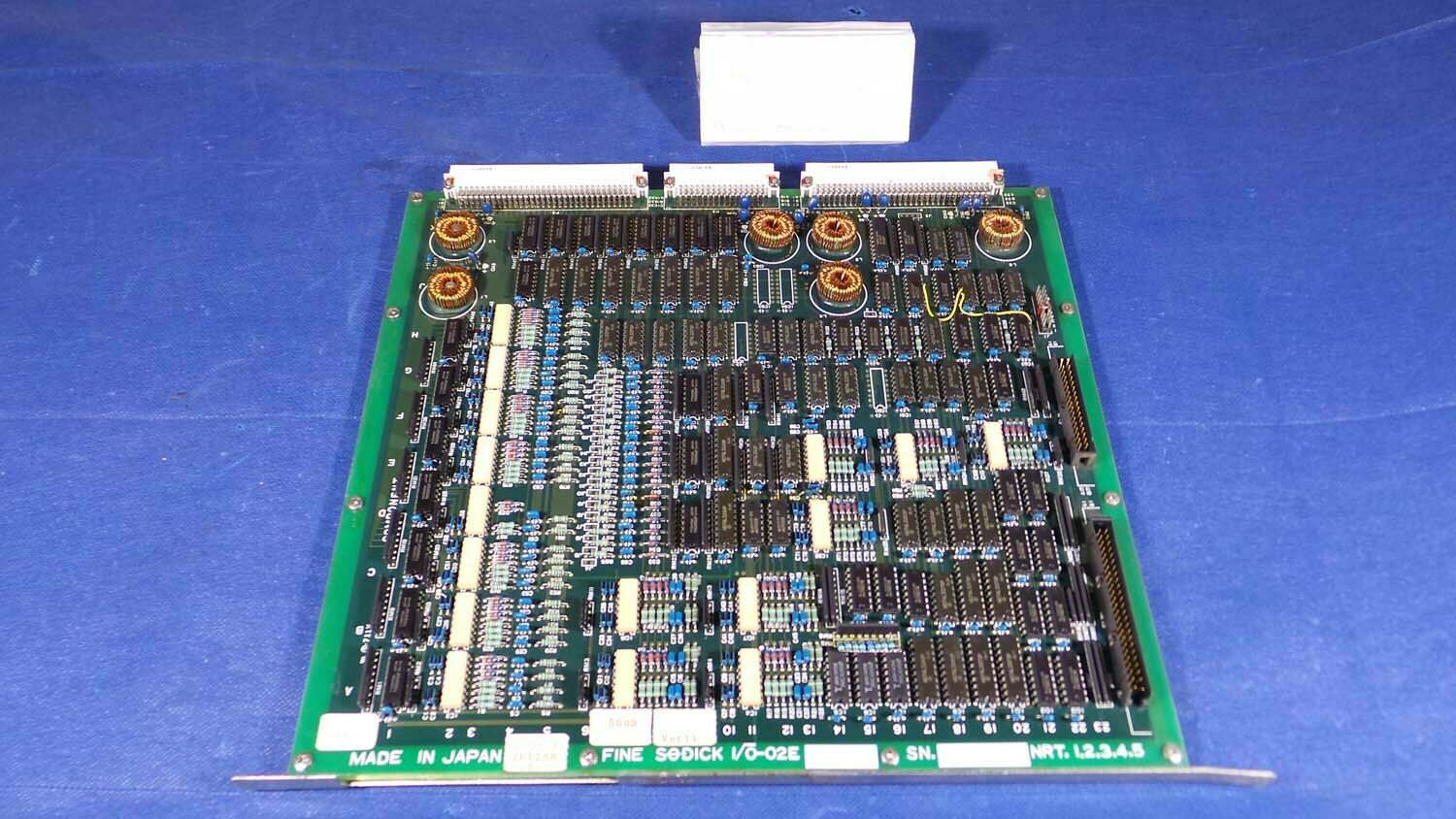 Used Fine Sodick i/o-o2E Board,