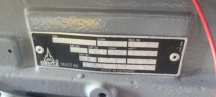 Used USED DEUTZ MOD# BF4L913 ENGINE SN# 8177302 EXC.