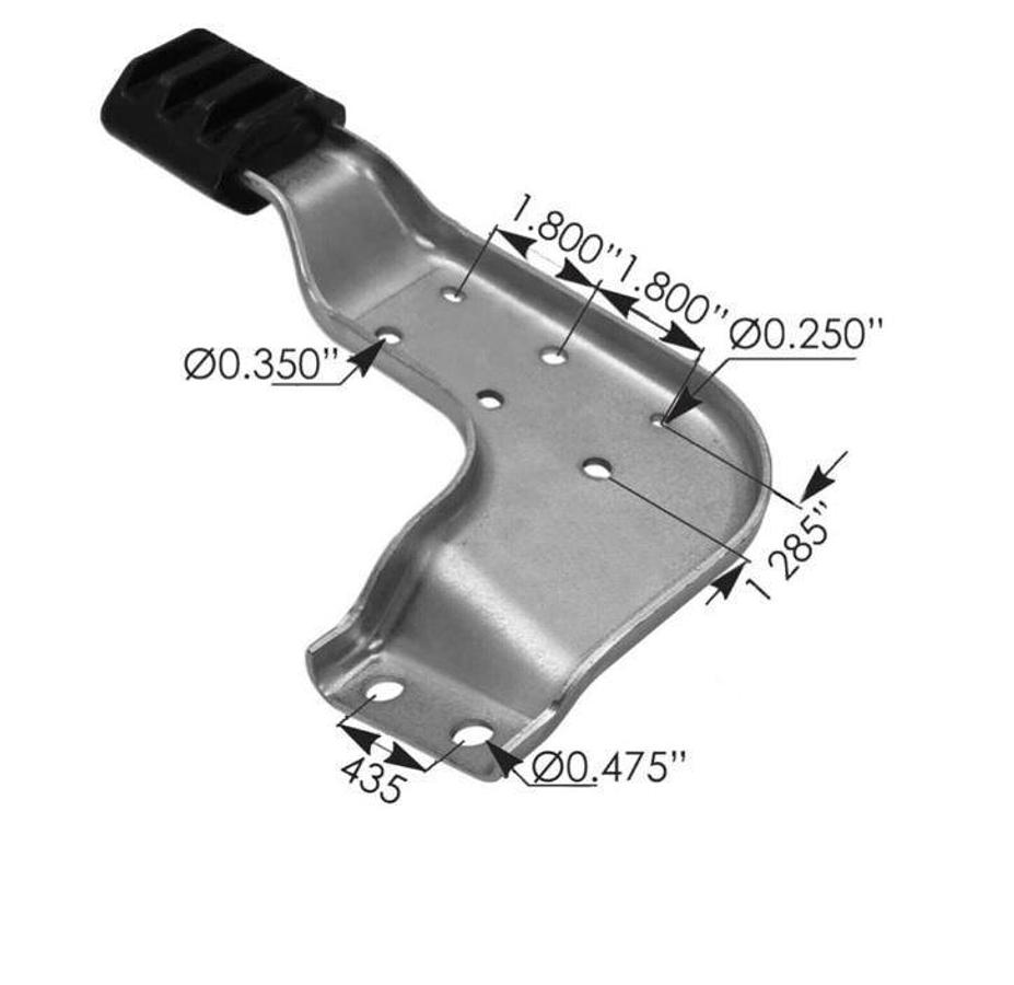 New surplus NEW SURPLUS PETERBILT L11-6131 LEFT HAND BRACKET